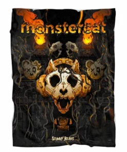 MONSTERCAT X SCUMMY BEARS - CIVILIZATIONS - SOFT AF BLANKET BLANKETS