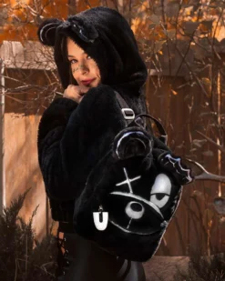 Scummy Bears SCUMBAG BACKPACK - FUZZY THINGZZ (BLACK) BACKPACKS