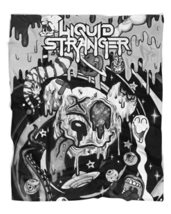 ACCESSORIES LIQUID STRANGER X SCUMMY BEARS - WEIRD & WONDERFUL (NIGHT) - SOFT AF BLANKET