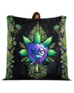 Scummy Bears MI+U - IVY BEAR (OG GREEN) - SOFT AF BLANKET