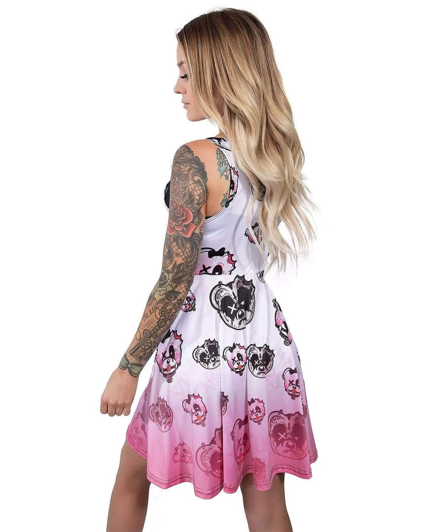 Scummy Bears CLOTHES AND STUFF BONDAGE BEARS (GOTH AF) - DRESS (BABYDOLL PINK) 4 Scummy Bears CLOTHES AND STUFF BONDAGE BEARS (GOTH AF) - DRESS (BABYDOLL PINK)