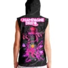 CHAMPAGNE DRIP X SCUMMY BEARS - BOTTLE DROP (NIGHT CLUB) - SLEEVELESS HOODIE