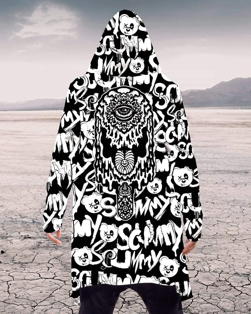 Scummy Bears CLOTHES AND STUFF POPSISKULLS - MELTED DREAMS (ARCTIC) - CLOAK 6 Scummy Bears CLOTHES AND STUFF POPSISKULLS - MELTED DREAMS (ARCTIC) - CLOAK