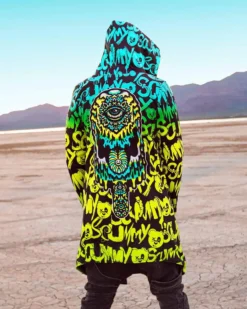 Scummy Bears CLOTHES AND STUFF POPSISKULLS - MELTED DREAMS (SOUR PATCH) - CLOAK