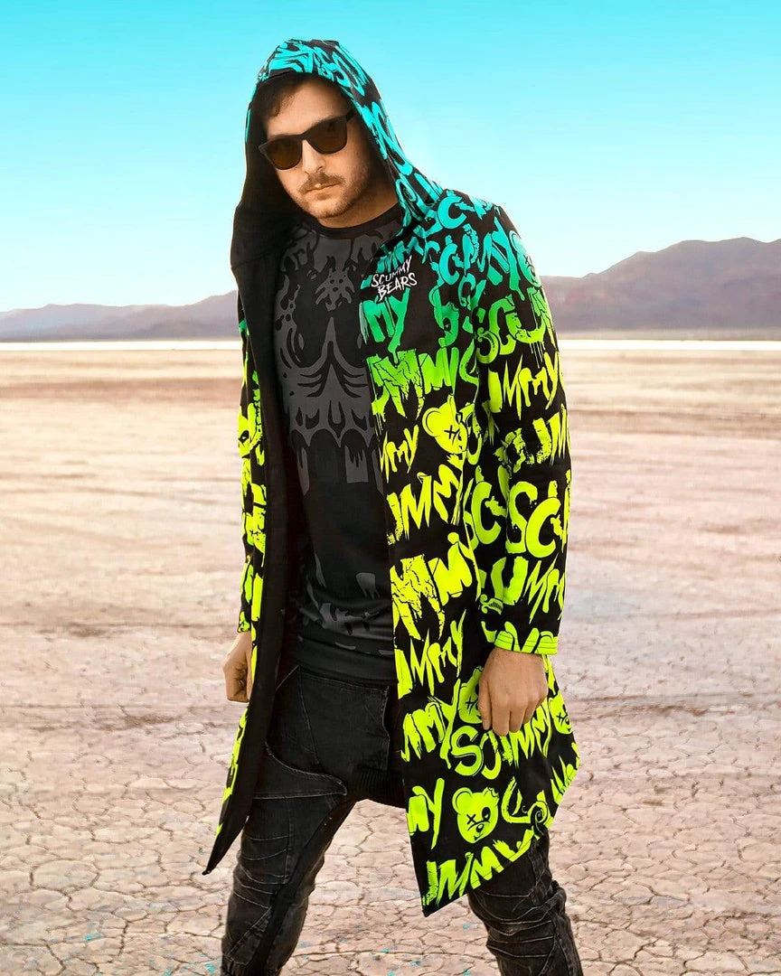 Scummy Bears CLOTHES AND STUFF POPSISKULLS - MELTED DREAMS (SOUR PATCH) - CLOAK 4 Scummy Bears CLOTHES AND STUFF POPSISKULLS - MELTED DREAMS (SOUR PATCH) - CLOAK