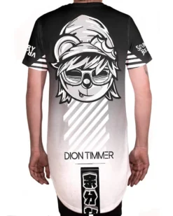 DION TIMMER X SCUMMY BEARS - GLITCHTECH - LONG TEE