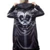 Scummy Bears GOTH BEAR (GOTH AF) - CLOAK (BLACK) CLOTHES AND STUFF