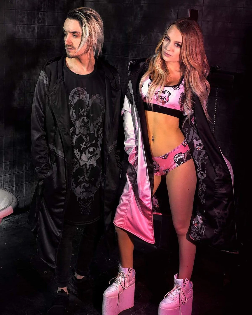 Scummy Bears GOTH BEAR (GOTH AF) - CLOAK (BLACK) CLOTHES AND STUFF 9 Scummy Bears GOTH BEAR (GOTH AF) - CLOAK (BLACK) CLOTHES AND STUFF