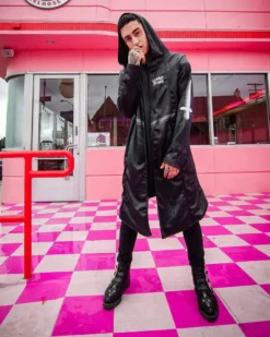 Scummy Bears GOTH BEAR (GOTH AF) - CLOAK (BLACK) CLOTHES AND STUFF 12 Scummy Bears GOTH BEAR (GOTH AF) - CLOAK (BLACK) CLOTHES AND STUFF