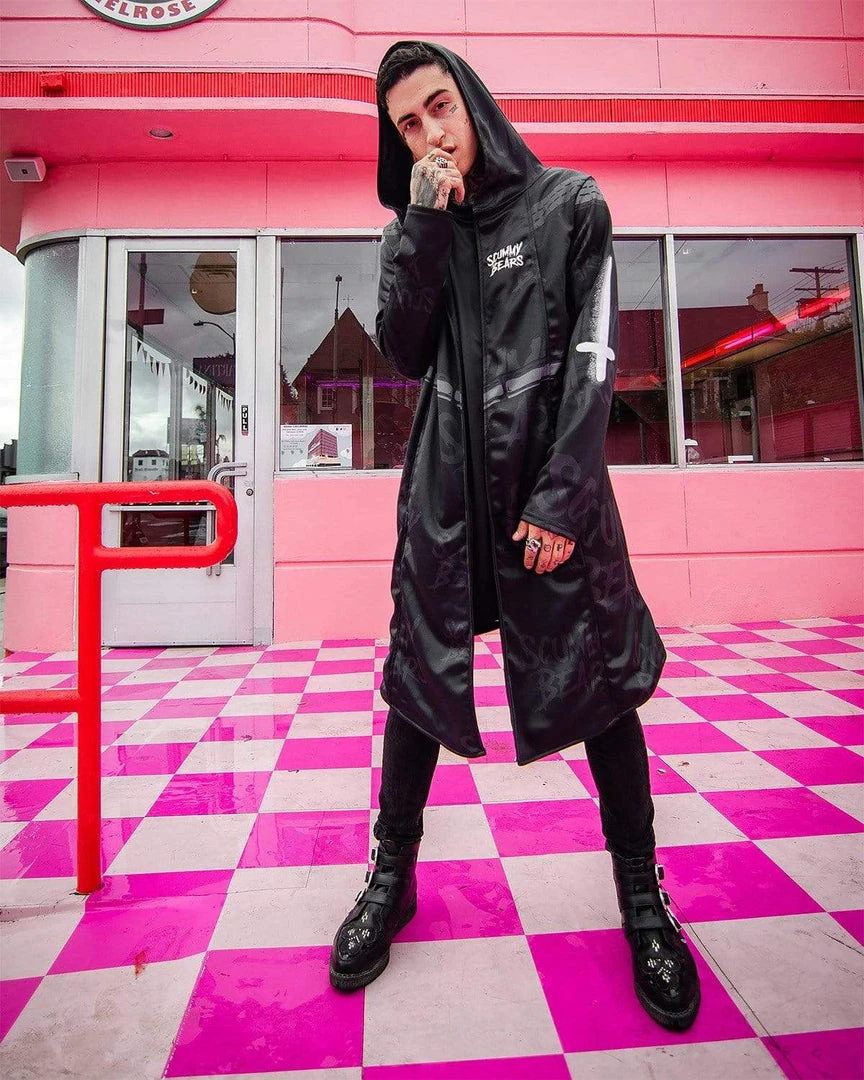 Scummy Bears GOTH BEAR (GOTH AF) - CLOAK (BLACK) CLOTHES AND STUFF 6 Scummy Bears GOTH BEAR (GOTH AF) - CLOAK (BLACK) CLOTHES AND STUFF