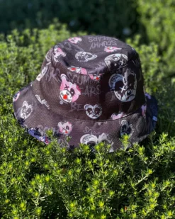 Reach MFG BONDAGE BEARS (GOTH AF) - BUCKET HAT ACCESSORIES