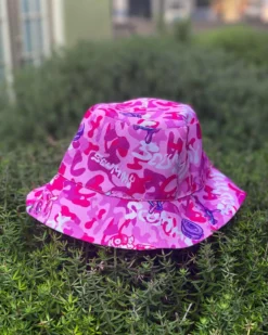 Reach MFG ACCESSORIES OISHI - GLAMOFLAGE (PINKU) - BUCKET HAT