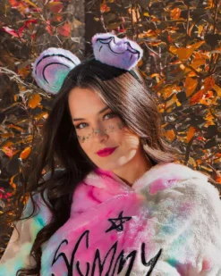 Scummy Bears HATS & BEANIES SCUMMY EARS HEADBAND - FUZZY THINGZZ (UNICORN)