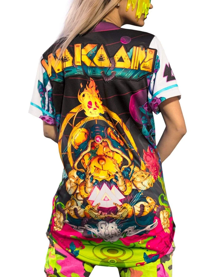 WAKAAN X SCUMMY BEARS - ANCIENT ALIENS - BASEBALL JERSEY CLOTHES AND STUFF 3 WAKAAN X SCUMMY BEARS - ANCIENT ALIENS - BASEBALL JERSEY CLOTHES AND STUFF