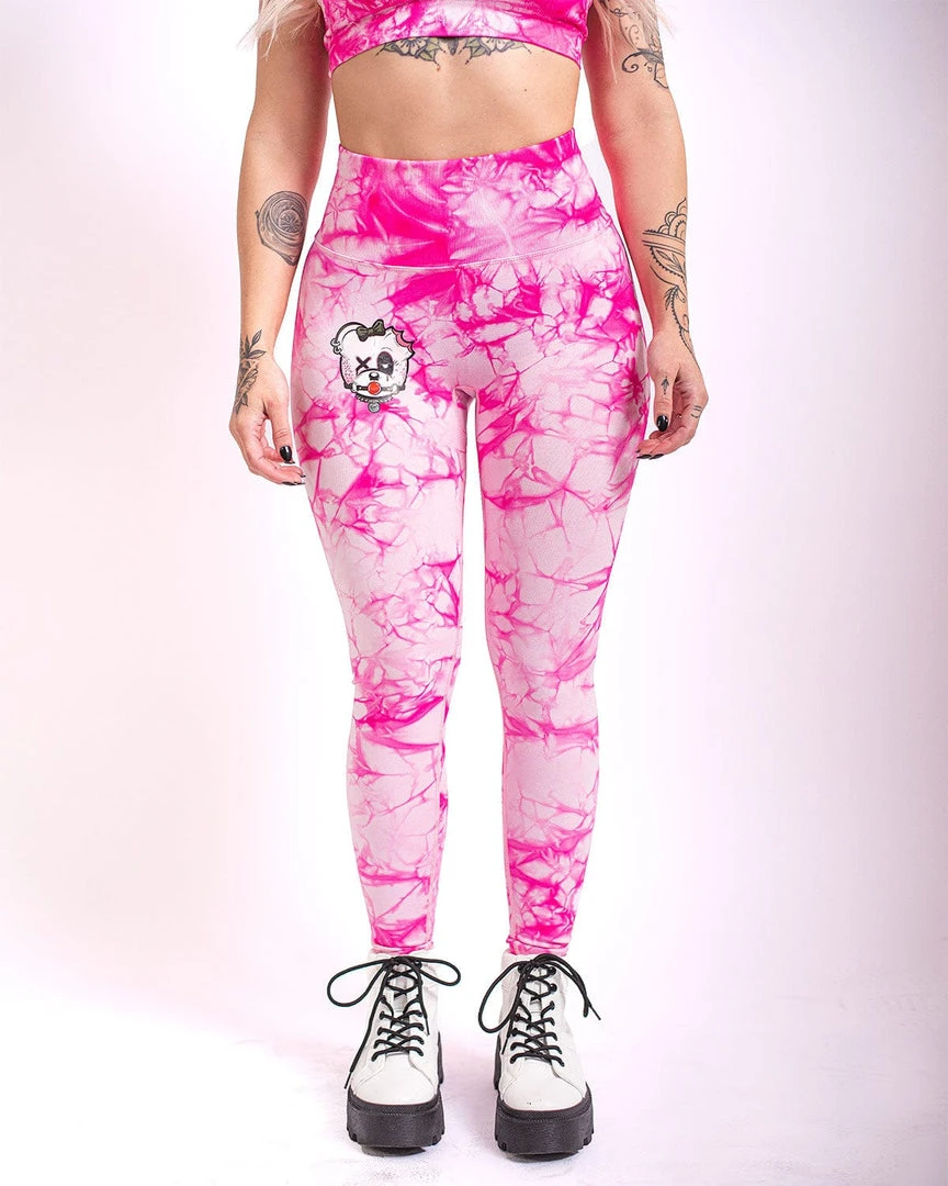 Scummy Bears GOTH AF - BRATTY BEAR - SCRUNCH BUTT LEGGINGS BOTTOMS & LEGGINGS 3 Scummy Bears GOTH AF - BRATTY BEAR - SCRUNCH BUTT LEGGINGS BOTTOMS & LEGGINGS