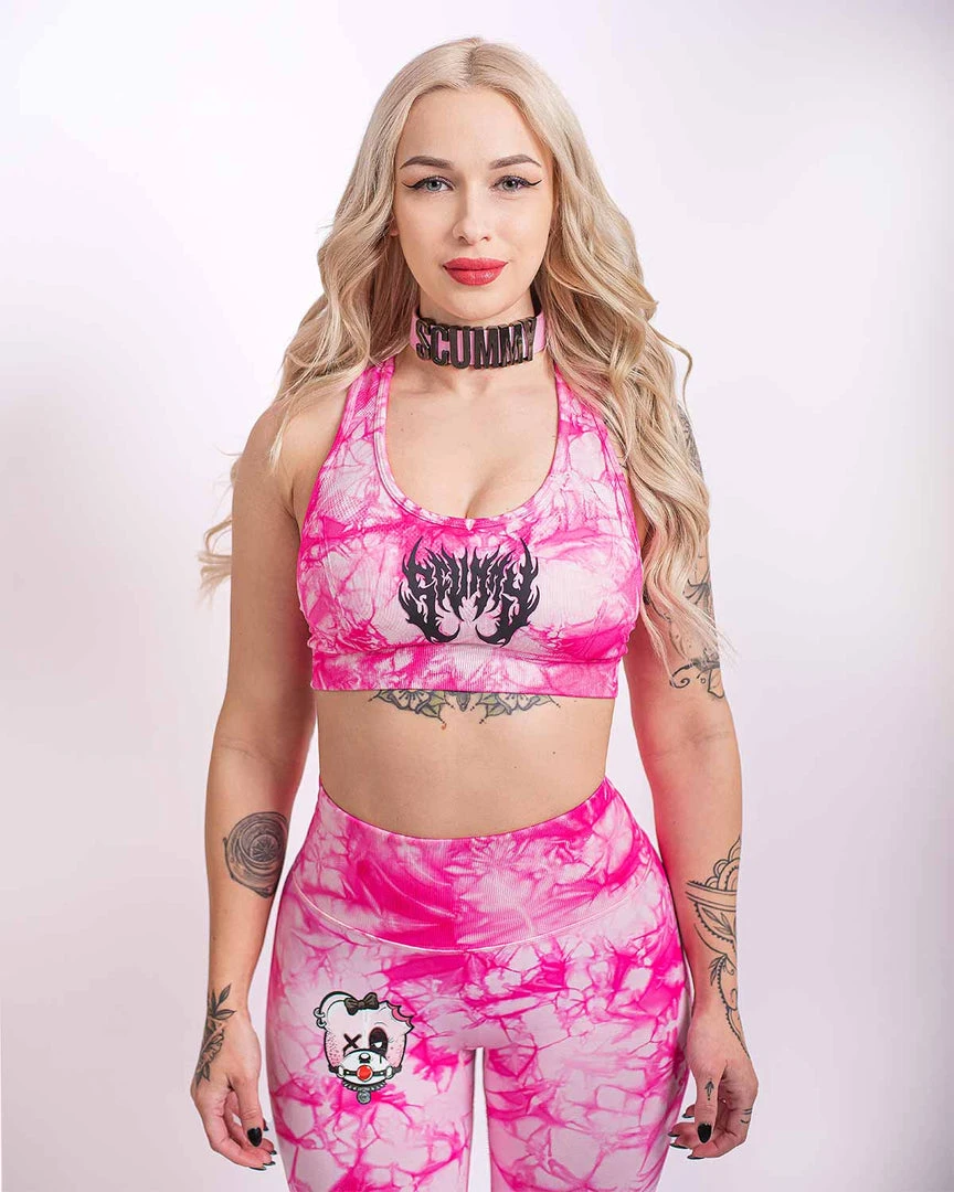 Scummy Bears GOTH AF - BRATTY BEAR - SPORTS BRA TOPS 5 Scummy Bears GOTH AF - BRATTY BEAR - SPORTS BRA TOPS