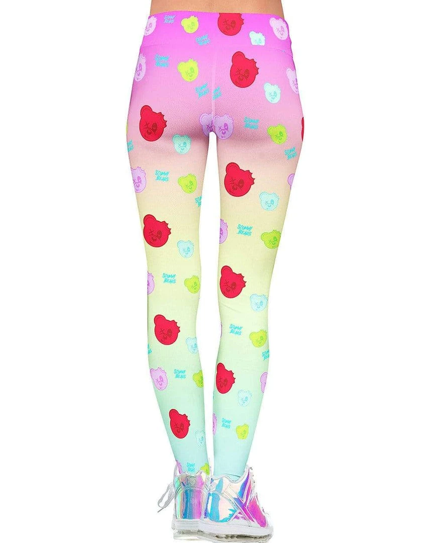 SCUMMY BEARS LOGO (PASTEL) - LEGGINGS 4 SCUMMY BEARS LOGO (PASTEL) - LEGGINGS