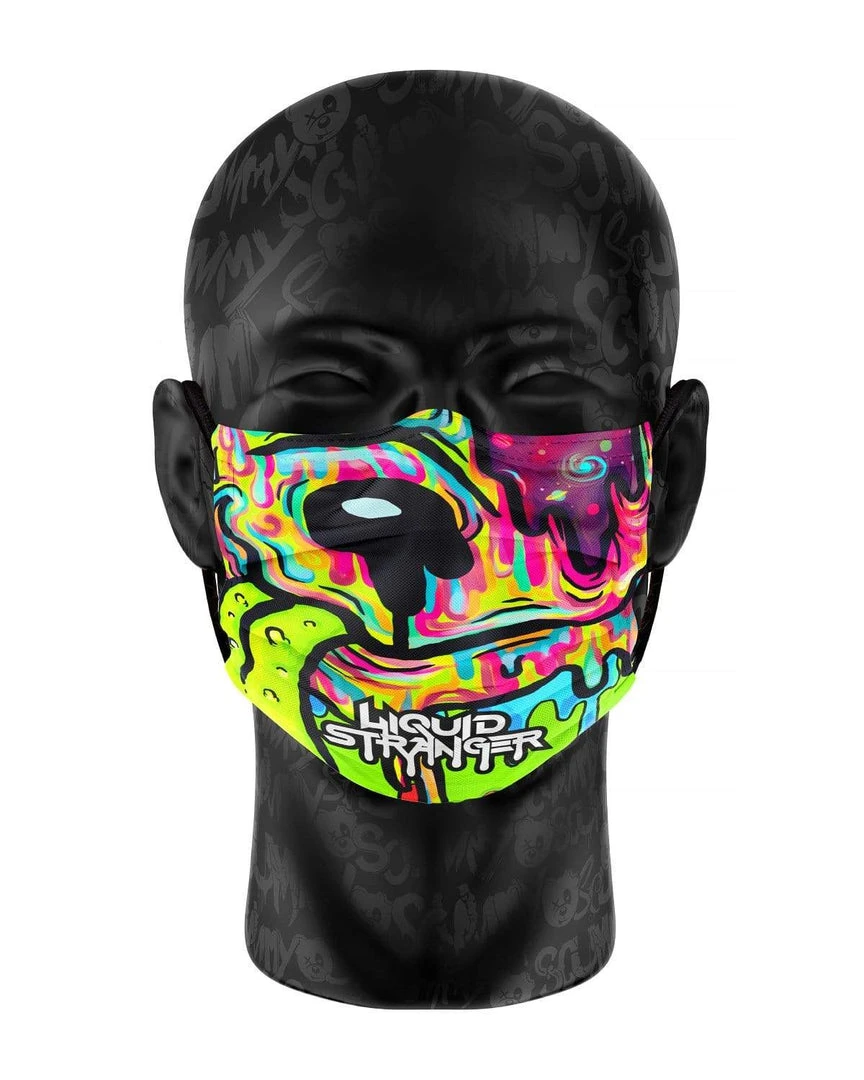 LIQUID STRANGER X SCUMMY BEARS - LAVA - FACE MASK ACCESSORIES 5 LIQUID STRANGER X SCUMMY BEARS - LAVA - FACE MASK ACCESSORIES