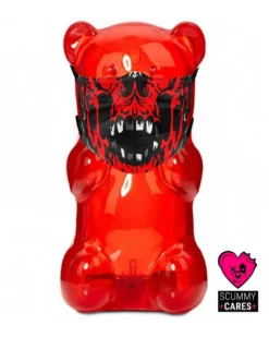 Scummy Bears SCUMMY CARES - BLOODY RED - FACE MASK ACCESSORIES