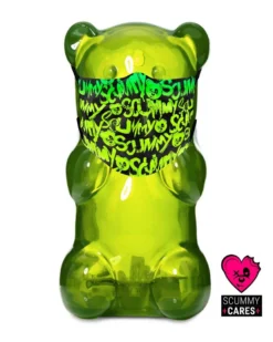 Scummy Bears ACCESSORIES SCUMMY CARES - SCUMMY PATTERN SOUR - FACE MASK