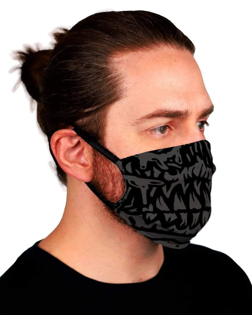 Scummy Bears STEEZBURGER (GOTH) - FACE MASK ACCESSORIES 4 Scummy Bears STEEZBURGER (GOTH) - FACE MASK ACCESSORIES