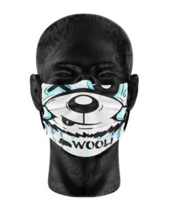 WOOLI X SCUMMY BEARS - CHILL OUT - FACE MASK ACCESSORIES