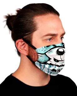 WOOLI X SCUMMY BEARS - CHILL OUT - FACE MASK ACCESSORIES