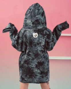 Scummy Bears OISHI - BEAR METAL - TIE-DYE HOODIE CLOTHES AND STUFF