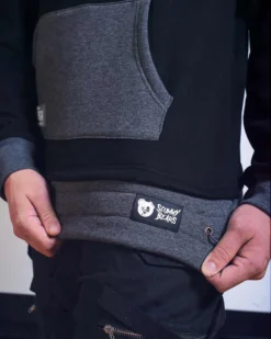 Scummy Bears CLOTHES AND STUFF OISHI - MANIC MILKSHAKE - TWO-TONE HOODIE