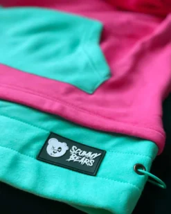 Scummy Bears CLOTHES AND STUFF OISHI - TWISTED TONKOTSU - TWO-TONE HOODIE