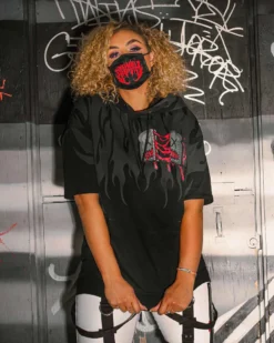 Scummy Bears OISHI - YUMMY YAKI CHIZU - SHORT SLEEVE TECH HOODIE CLOTHES AND STUFF