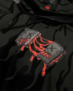 Scummy Bears OISHI - YUMMY YAKI CHIZU - SHORT SLEEVE TECH HOODIE CLOTHES AND STUFF