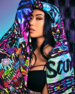 Scummy Bears POPSISKULLS - UNICORN TWIST - SPAZZMINA ACCESSORIES