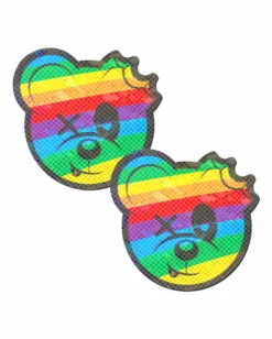 SCUMMY BEARS PASTIES (RAINBOW) CLOTHES AND STUFF