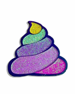 SCUMMY BEARS X MSEASY- UNICORN POOP (BLUES) PIN ACCESSORIES