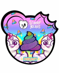 SCUMMY BEARS X MSEASY- UNICORN POOP (BLUES) PIN ACCESSORIES