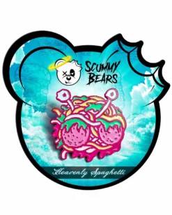 Scummy Bears HEAVENLY SPAGHETTI (BERRY) PIN