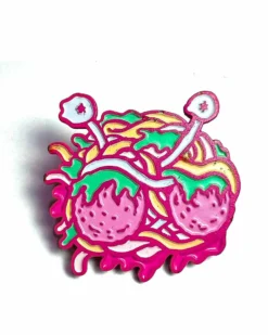 Scummy Bears HEAVENLY SPAGHETTI (BERRY) PIN