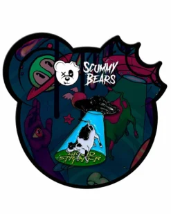 LIQUID STRANGER X SCUMMY BEARS - COWSPIRACY (MOONLIGHT) - PIN ACCESSORIES