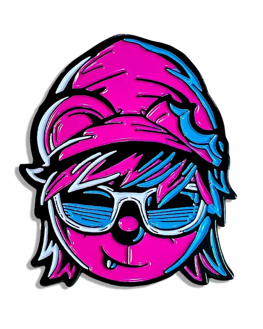 DION TIMMER X SCUMMY BEARS - DION BEAR PIN 4 DION TIMMER X SCUMMY BEARS - DION BEAR PIN