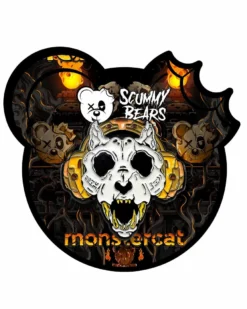 MONSTERCAT X SCUMMY BEARS - CIVILIZATIONS - PIN