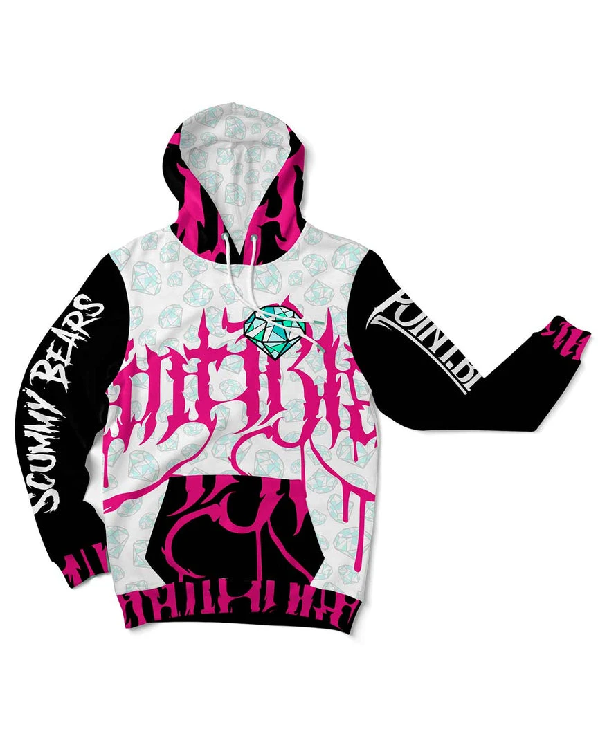 POINT.BLANK X SCUMMY BEARS - HEADSHOT PULLOVER HOODIE 4 POINT.BLANK X SCUMMY BEARS - HEADSHOT PULLOVER HOODIE