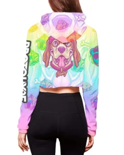 CLOTHES AND STUFF PROTOHYPE X SCUMMY BEARS - CROP HOODIE