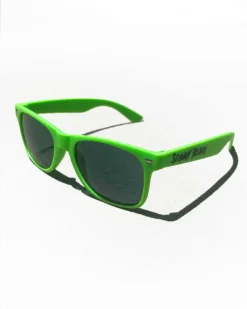 Scummy Bears SCUMMY WAYFARER SUNGLASSES - MATTE GREEN FESTIVAL LOOKS
