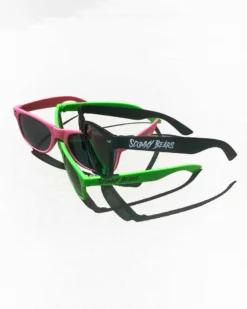 Scummy Bears SCUMMY WAYFARER SUNGLASSES - MATTE PINK