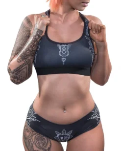 Scummy Bears MI+U - IVY BEAR (NIGHT) - BOOTY SHORTS BOTTOMS & LEGGINGS