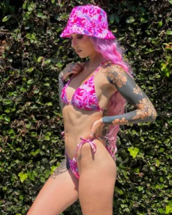 Scummy Bears TOPS OISHI - GLAMOFLAGE (PINKU) - BIKINI TOP