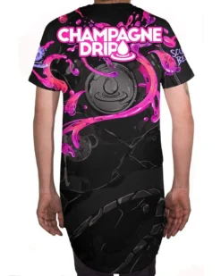 CLOTHES AND STUFF CHAMPAGNE DRIP X SCUMMY BEARS - BOTTLE DROP (NIGHT CLUB) - LONG TEE