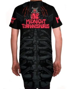 MIDNIGHT TYRANNOSAURUS X SCUMMY BEARS - BONEYARD - LONG TEE CLOTHES AND STUFF