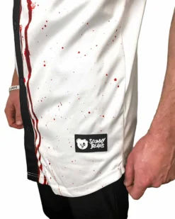 SULLIVAN KING X SCUMMY BEARS - SPINE COLLECTOR (WHITE) - BASEBALL JERSEY